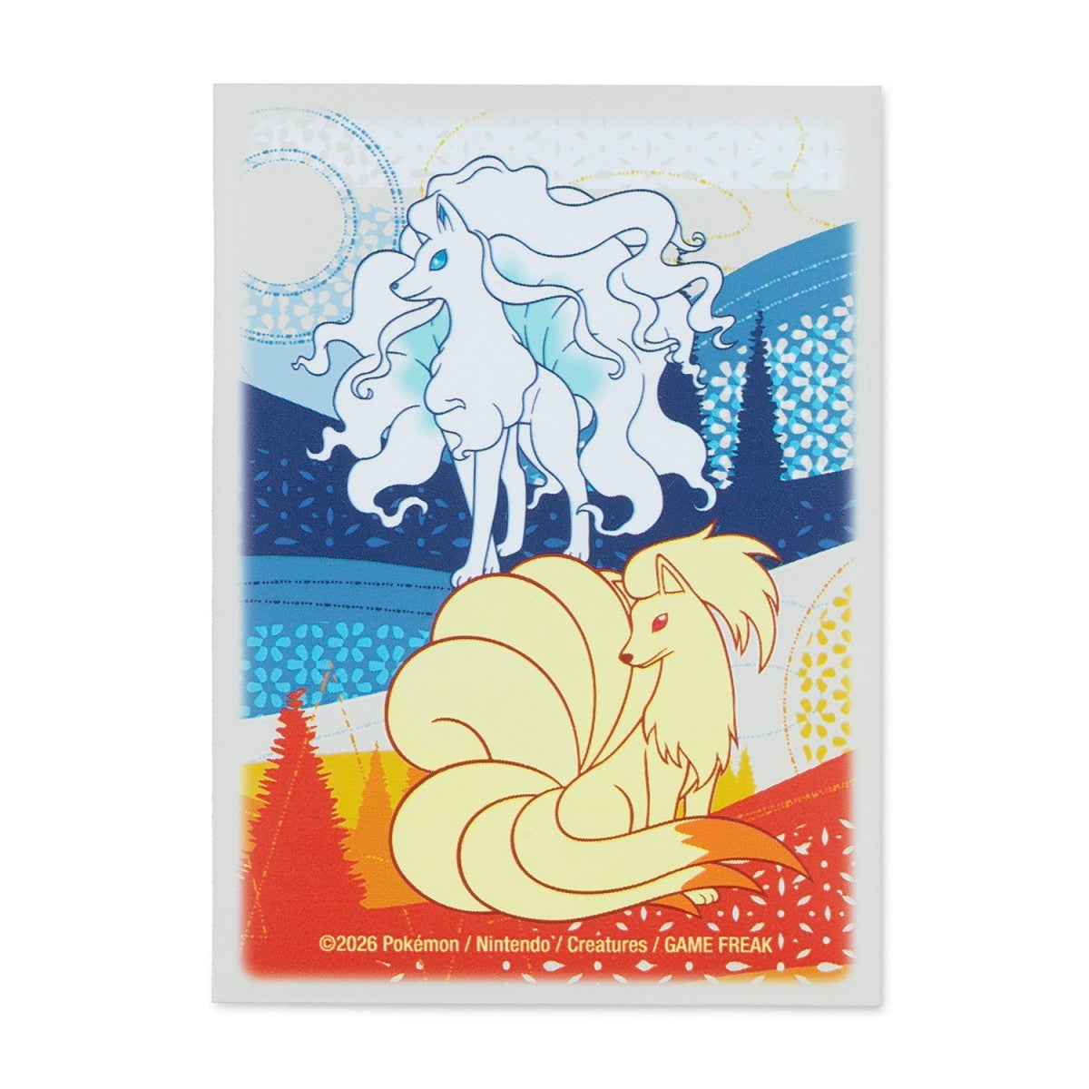 Pokémon TCG: Ninetales Sunny Seasons Card Sleeves (65 Sleeves)