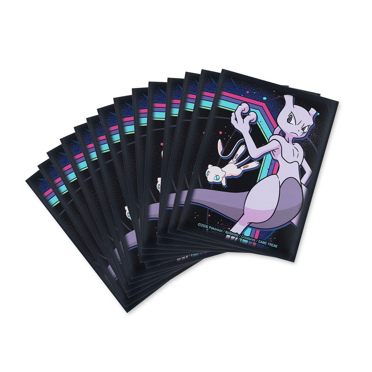 Pokémon TCG: Mewtwo & Mew Discovery Card Sleeves (65 Sleeves)