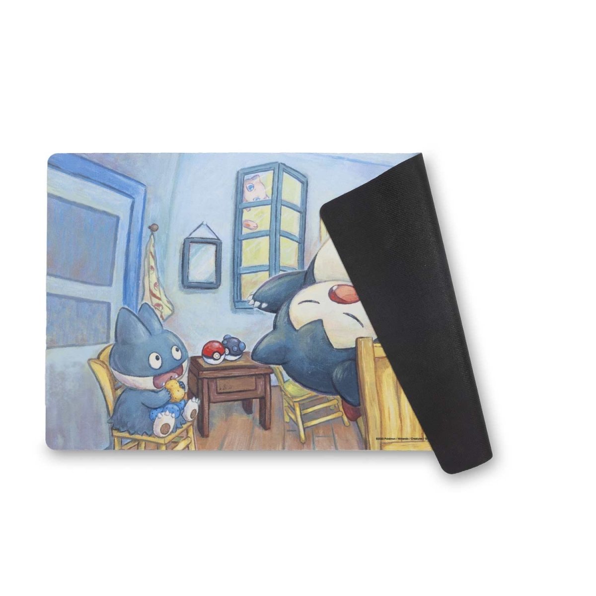 Pokemon Center × Van Gogh Museum: Munchlax & Snorlax Inspired by The Bedroom Playmat