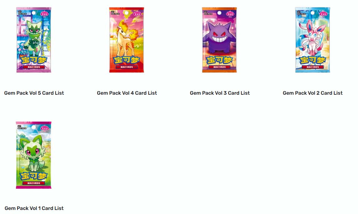 Chinese - Gem Pack Volume Sets