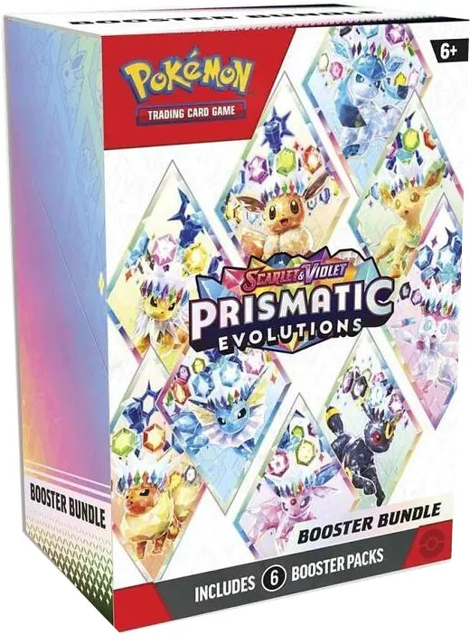 Pokemon TCG: Scarlet &amp; Violet - Prismatic Evolutions Booster Bundle