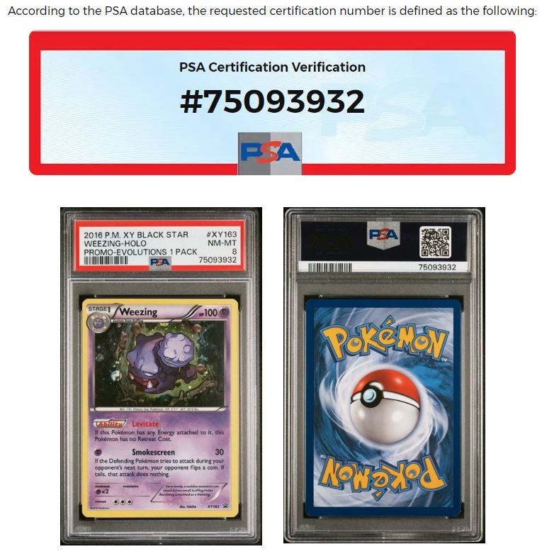 2016 POKEMON XY BLACK STAR PROMO XY163 WEEZING-HOLO EVOLUTIONS SINGLE PACK BLISTERS