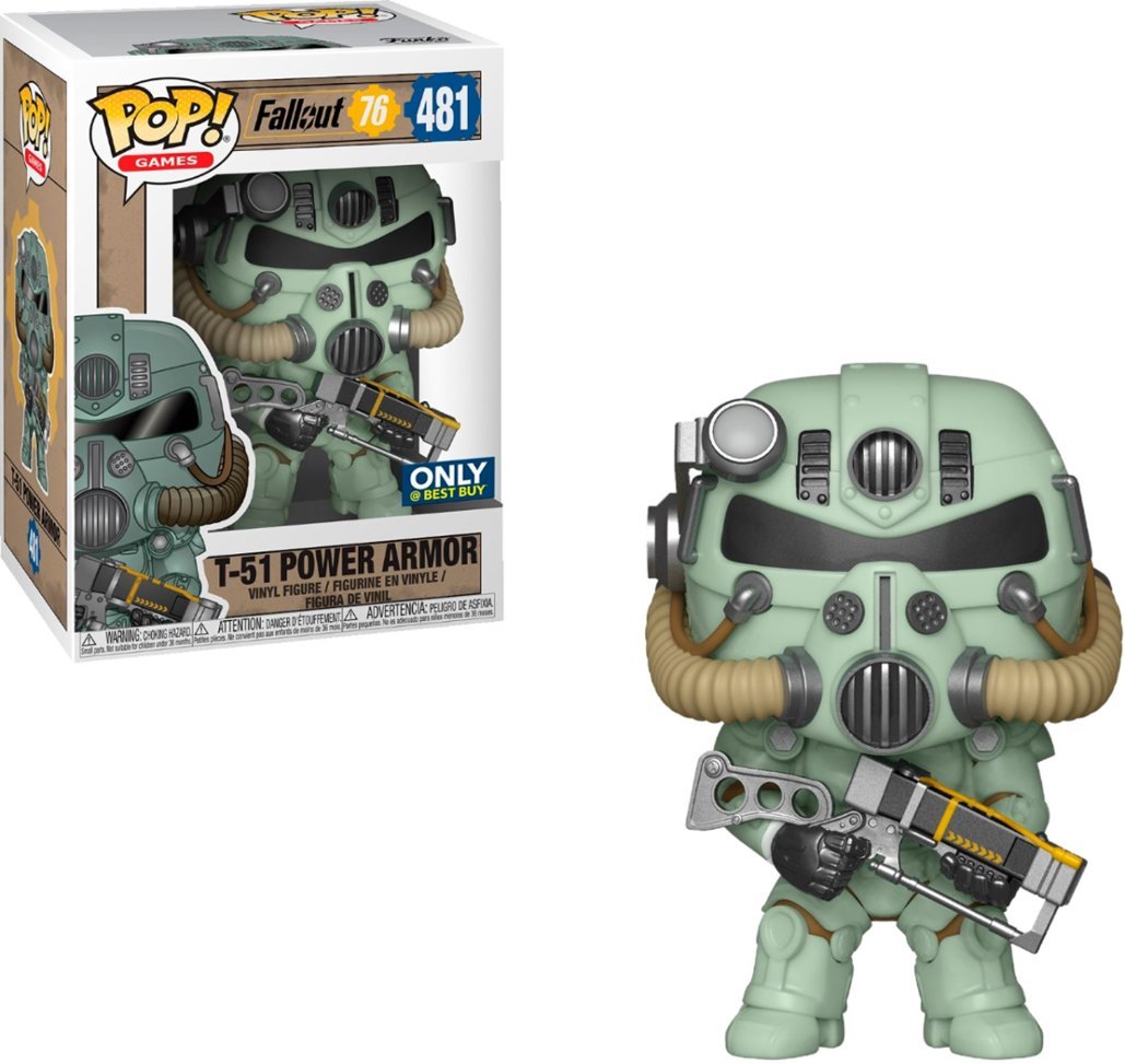 Funko - POP! Games T-51 Power Armor Green
