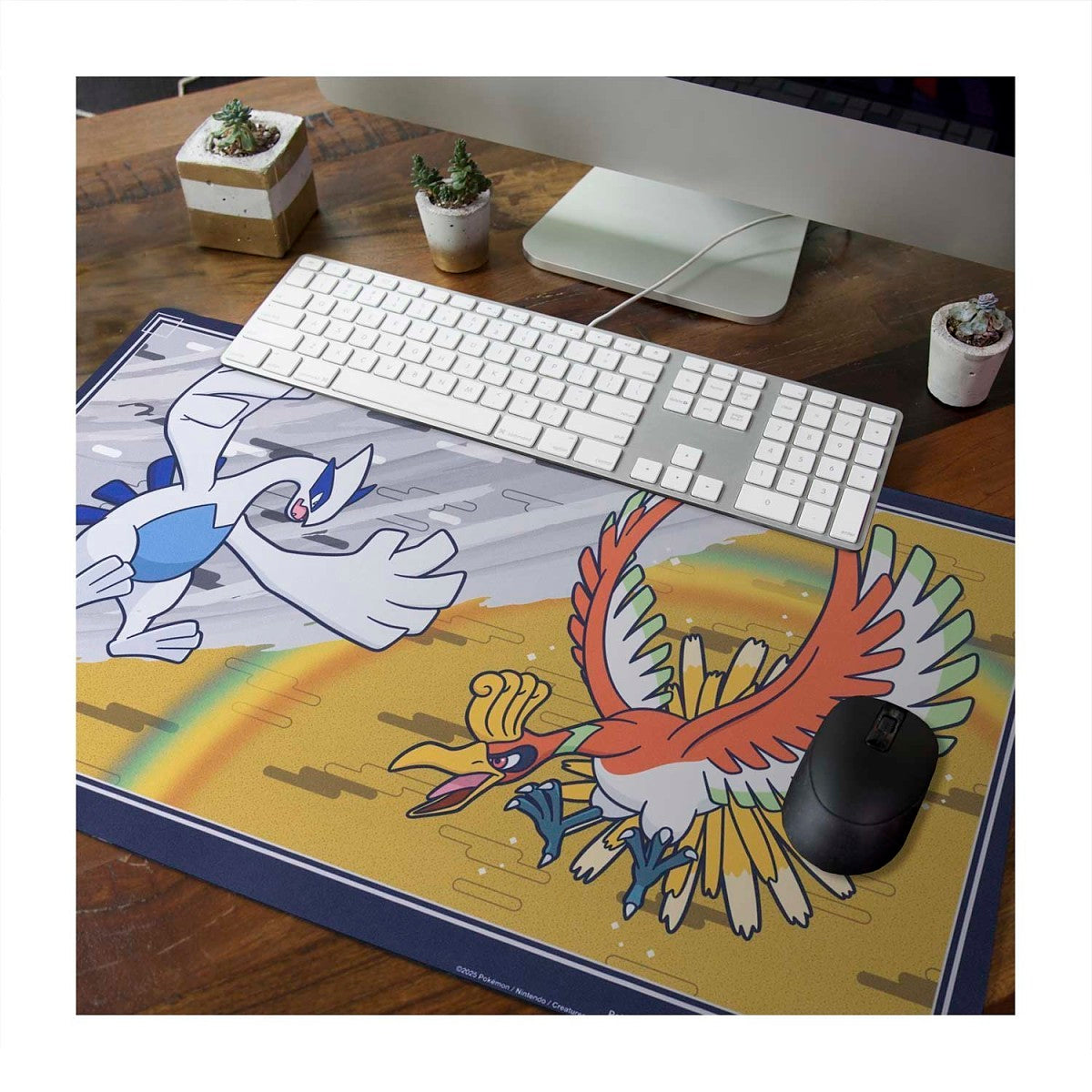 Pokemon TCG: Pokemon Center Exclusive Lugia & Ho-Oh Playmat - Pokemon International Playmats