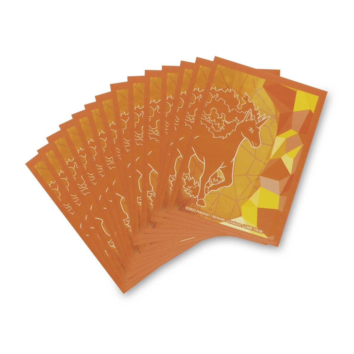 Pokemon TCG: Rapidash Flames &amp; Fairies Galarian Rapidash Card Sleeves (65 Sleeves)