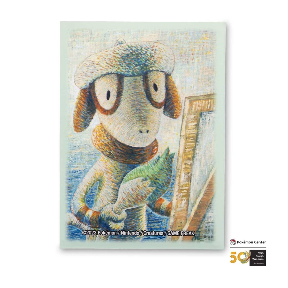 Pokemon Center × Van Gogh Museum: Smeargle Inspired by Self-Portrait as a Painter Card Sleeves (65 Sleeves)