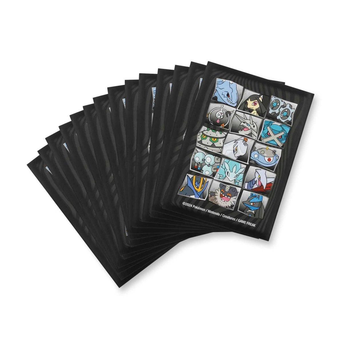 pokemon steel cards Pokemon TCG: Flowing Steel Card Sleeves (65 Sleeves)