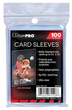 Ultra Pro - Soft Penny Card Sleeves - 3x4 - 10,000 Sleeves (Full Case)