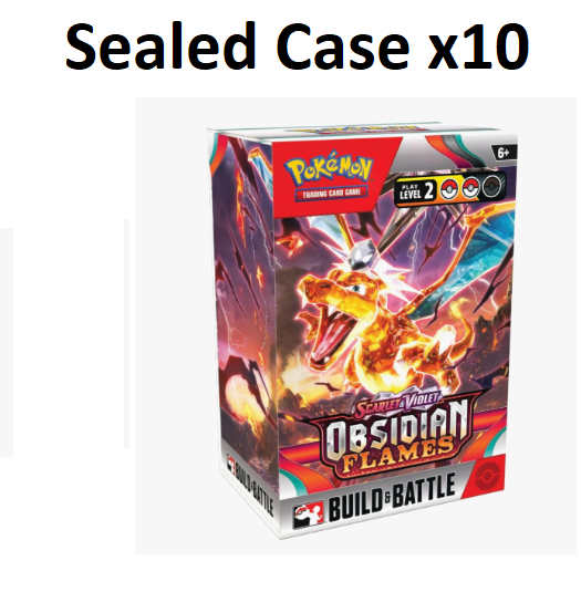 Pokemon: Scarlet &amp; Violet #3 Obsidian Flames - Build and Battle Box