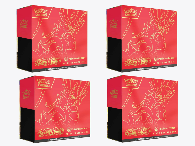Scarlet &amp; Violet Pokemon Center Elite Trainer Box (Exclusive) [Koraidon] - SV01: Scarlet &amp; Violet Base Set (SV1)